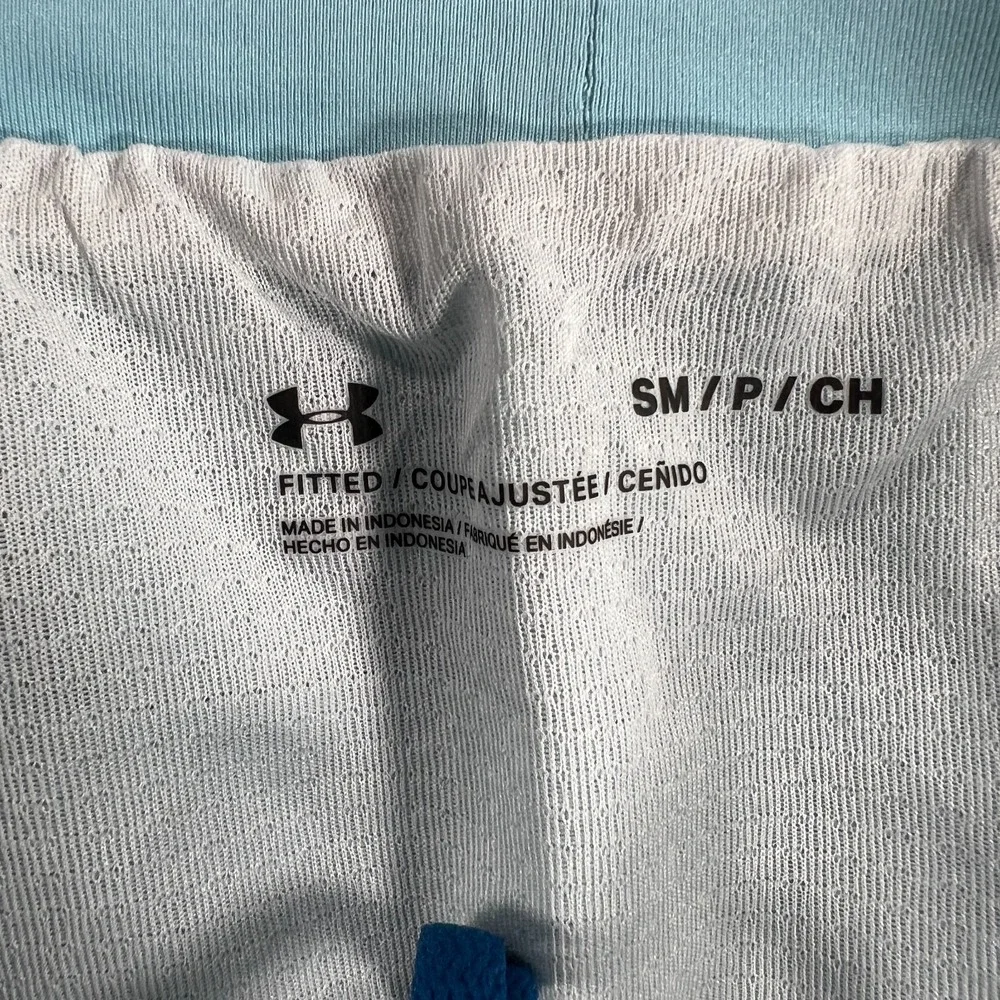 Under Armour Shorts Mens Small Fitted Blue Lined Active Gym Run Lift Casual New
